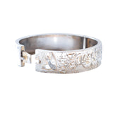 Silver Horse Shoe Bangle