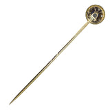 Sapphire & Diamond Tie Pin