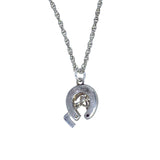 Silver Horse Shoe Pendant