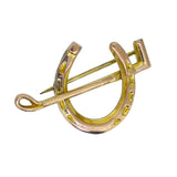 Horse Shoe Brooch