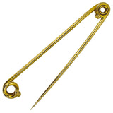 Gold Bar Stock Pin