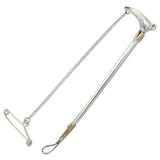 Silver Whip Stock Pin