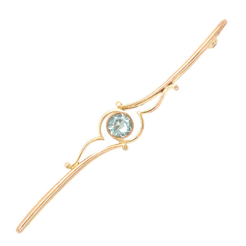 Aquamarine Stock Pin
