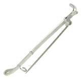 Silver Whip Stock Pin
