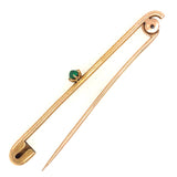 Emerald Stock Pin