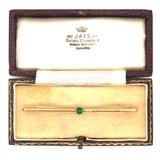 Emerald Stock Pin