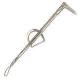 Silver Whip & Stirrup Iron Brooch