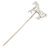 Silver Horse Tie Pin