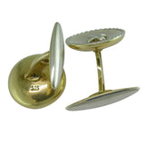 Vintage Pearl Button Cuff-Links