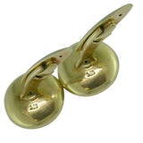 Vintage Pearl Button Cuff-Links