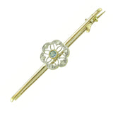Vintage Aquamarine Stock Pin