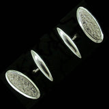 Hallmarked Silver Vintage Cuff-Links