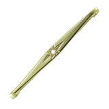 Yellow Gold Diamond Stock Pin