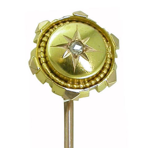 Victorian Diamond Stick Pin