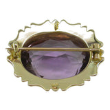 Vintage Amethyst Brooch