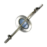 Opal and Marcasite Stock Pin