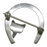 Vintage Fox and Horse Shoe Brooch