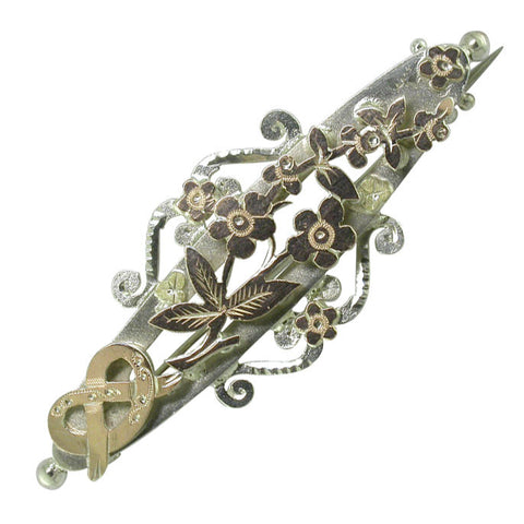 Silver Hallmarked Stock Pin