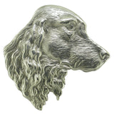 Spaniel Head Brooch