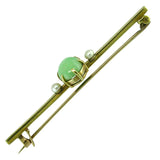Jade Stock Pin